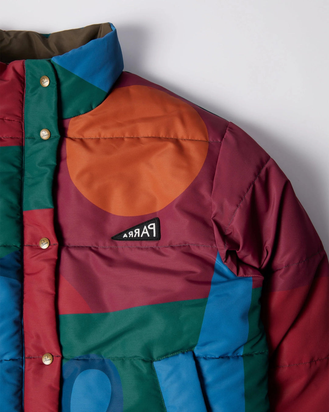 By Parra Protect the sun reversible puffer jacket - Brown