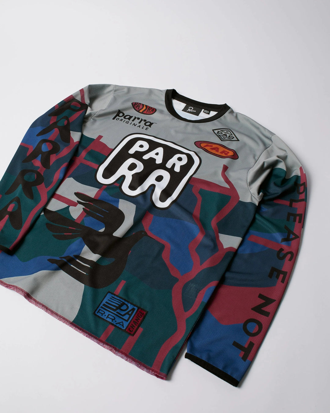 By Parra Dirt Jumper Long Sleeve T-­shirt - Grey