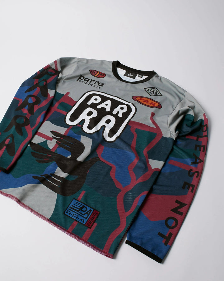 By Parra Dirt Jumper Long Sleeve T-­shirt - Grey