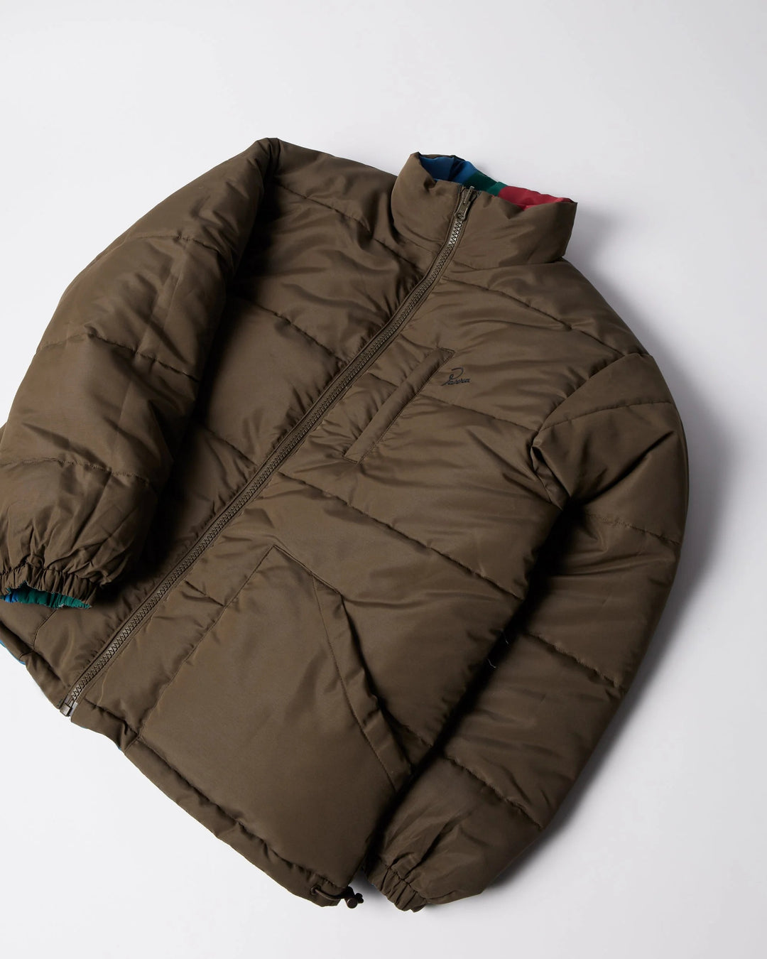 By Parra Protect the sun reversible puffer jacket - Brown