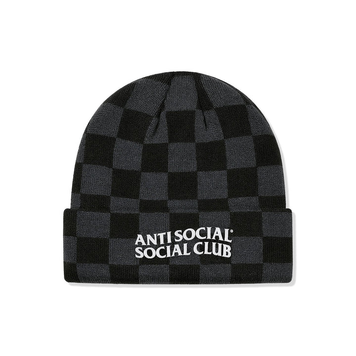 Anti Social Social Club x Nascar Fold Beanie - Black