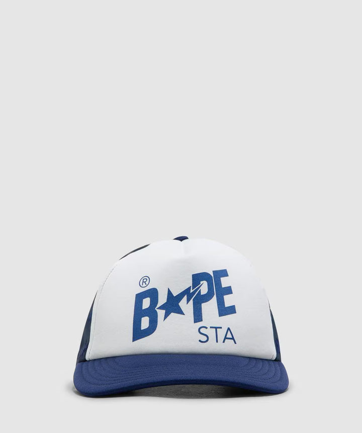 BAPE STA MESH CAP M NAVY