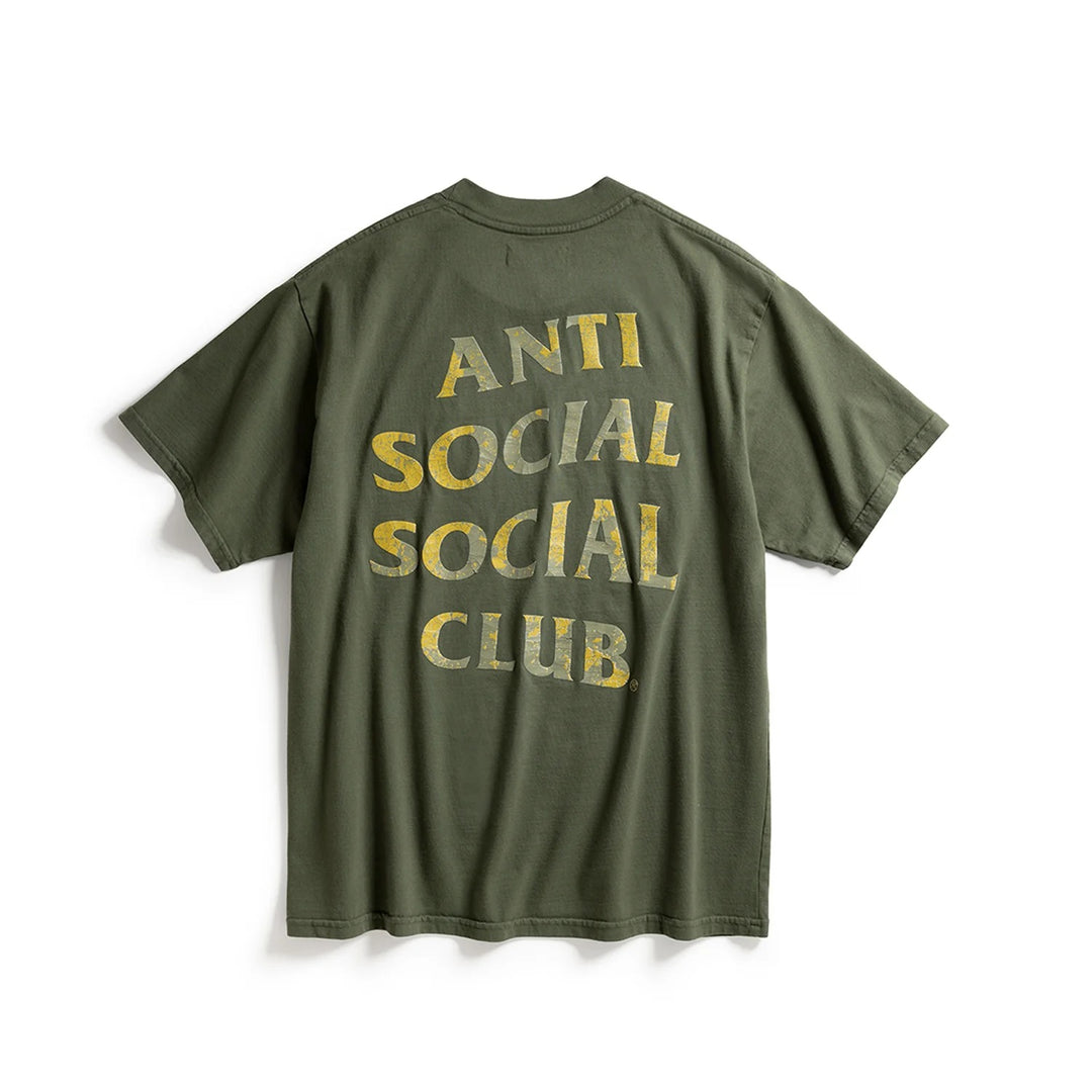 Anti Social Social Club WEATHERED TEE - Green