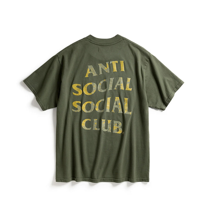 Anti Social Social Club WEATHERED TEE - Green