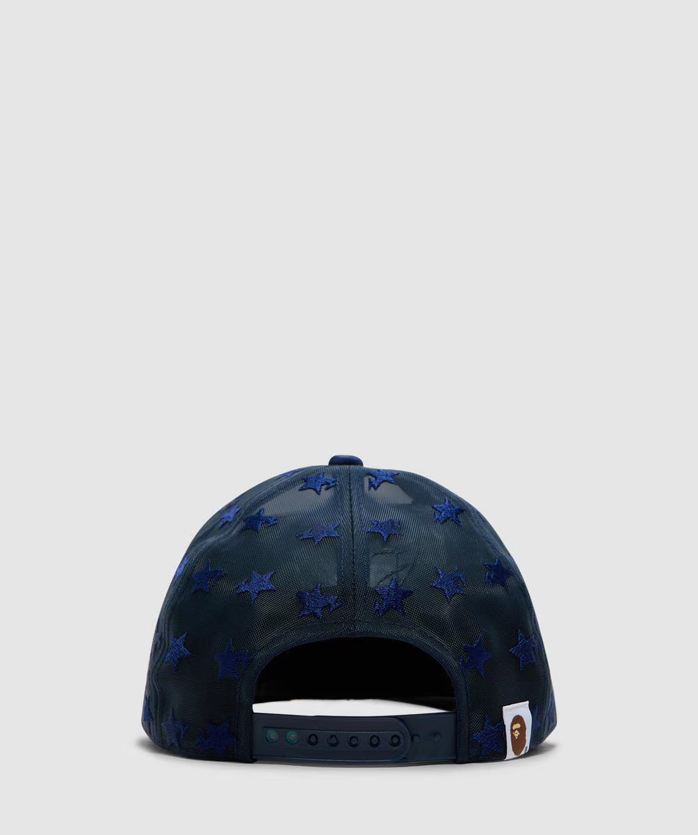 BAPE STA MESH CAP M NAVY