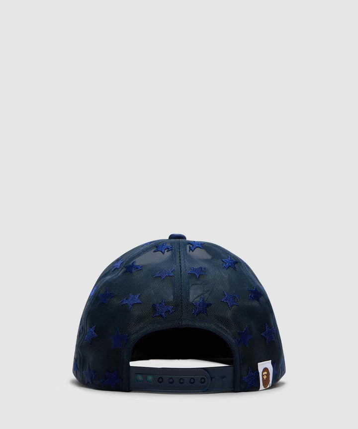 BAPE STA MESH CAP M NAVY