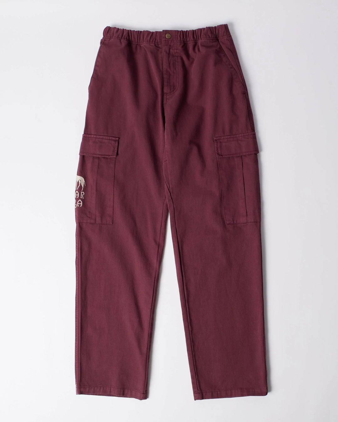 By Parra Pants Again Pants - Dark Burgundy