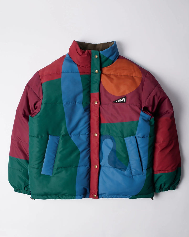 By Parra Protect the sun reversible puffer jacket - Brown