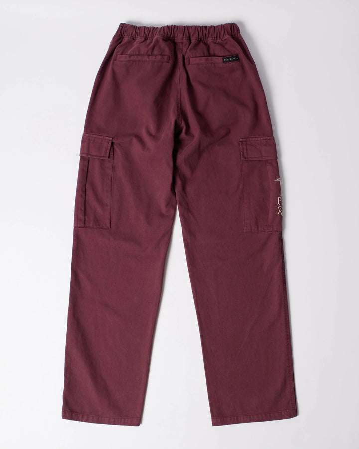 By Parra Pants Again Pants - Dark Burgundy