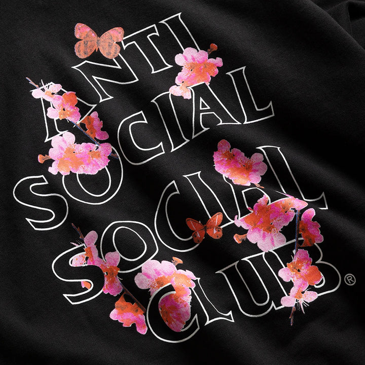 Anti Social Social Club CONTRAST STITCH HOODIE - Black