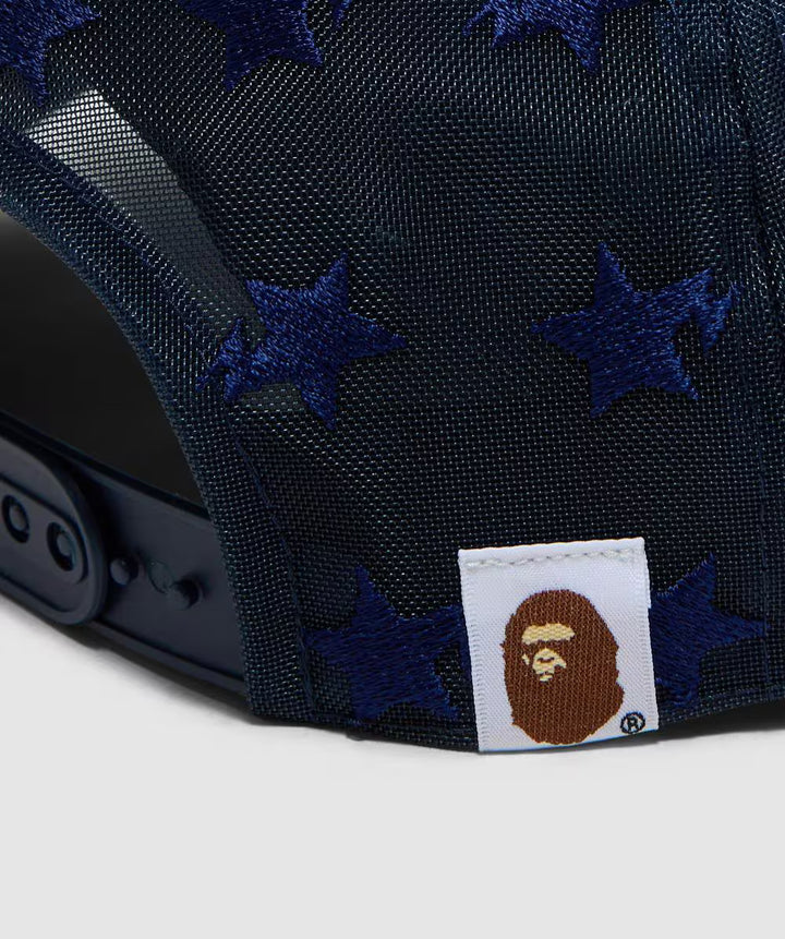 BAPE STA MESH CAP M NAVY