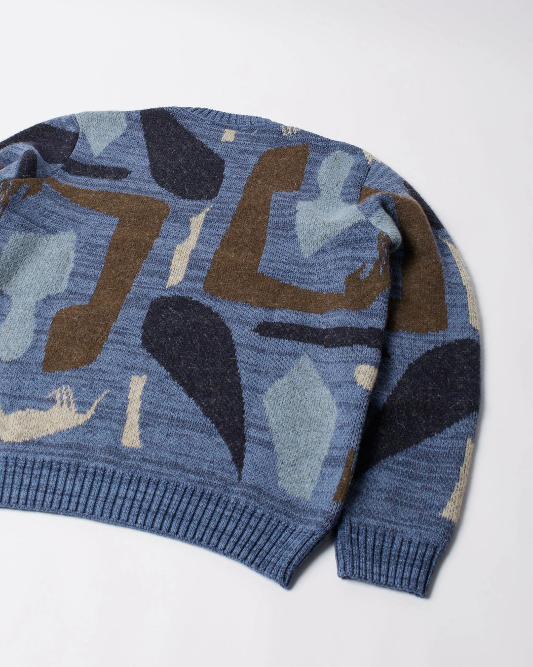 By Parra Detached Knitting Pullover - Blue