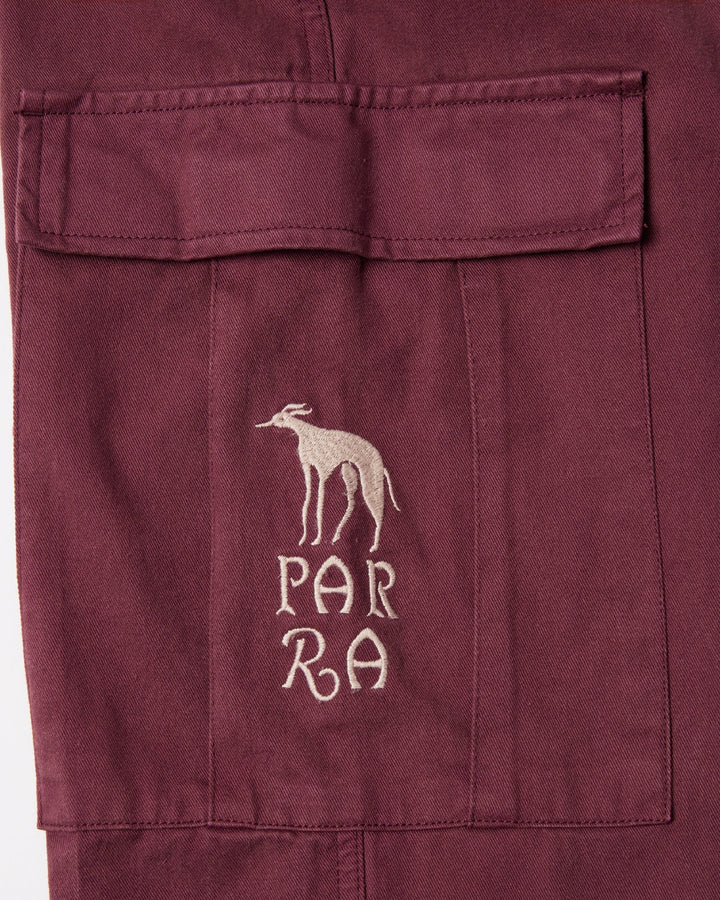 By Parra Pants Again Pants - Dark Burgundy
