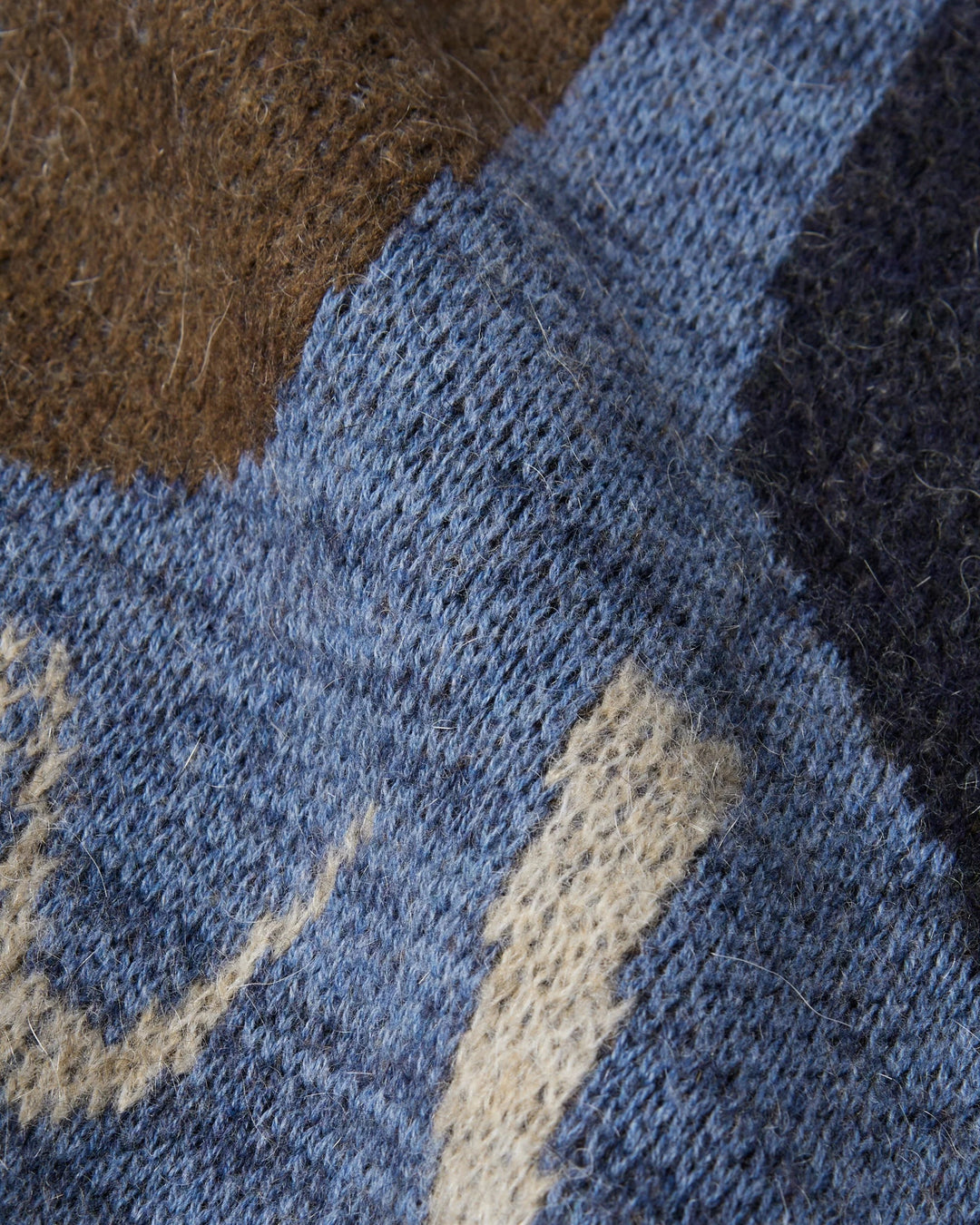 By Parra Detached Knitting Pullover - Blue