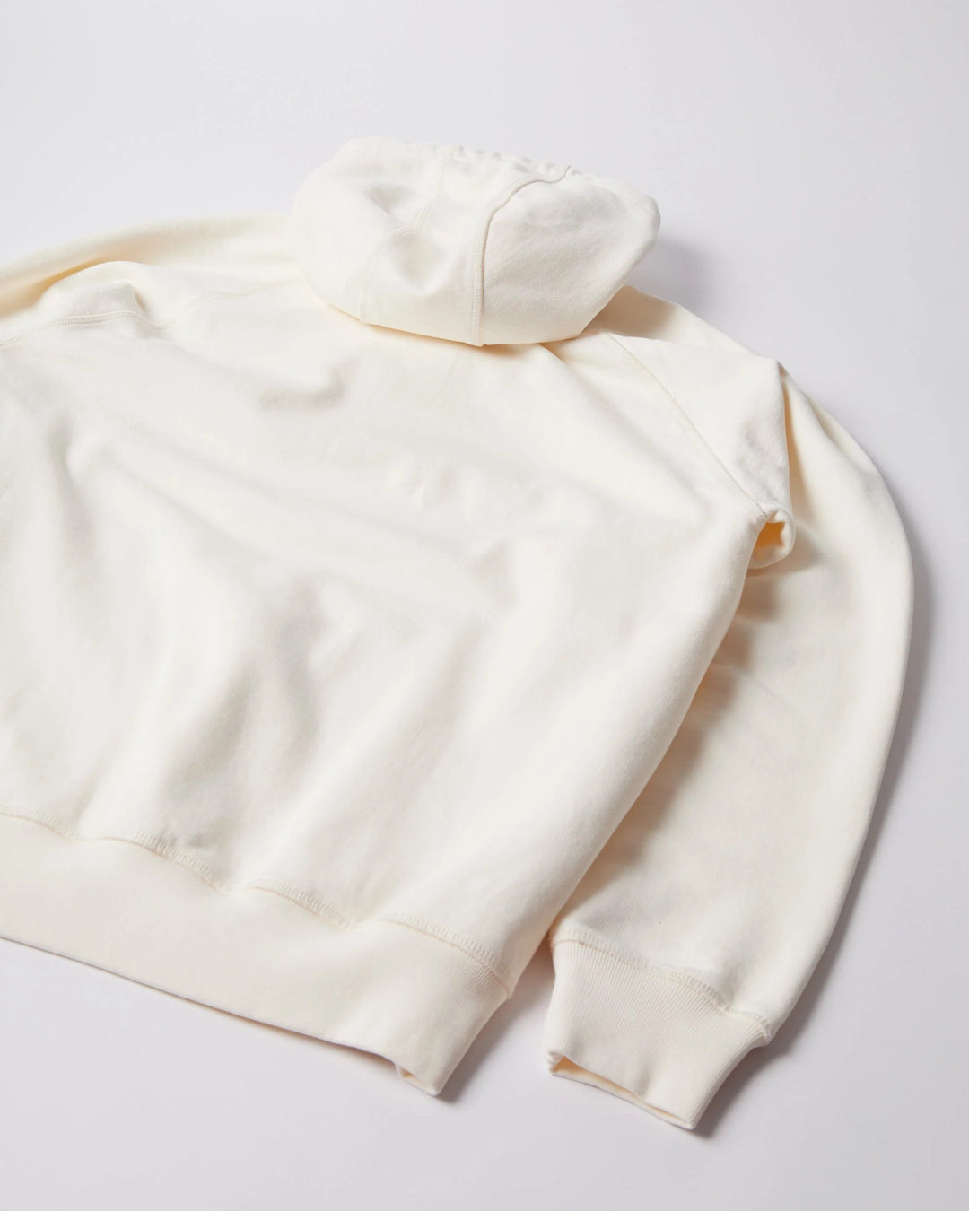 By Parra Circled Script Logo Hooded Sweatshirt - Off White