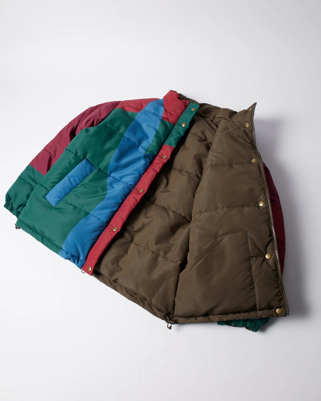By Parra Protect the sun reversible puffer jacket - Brown