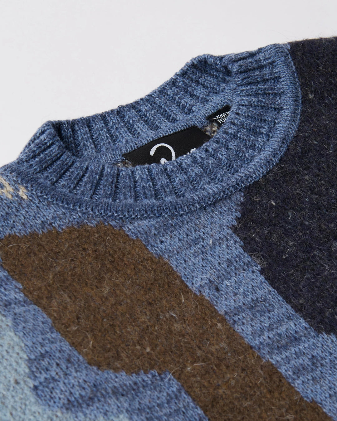 By Parra Detached Knitting Pullover - Blue