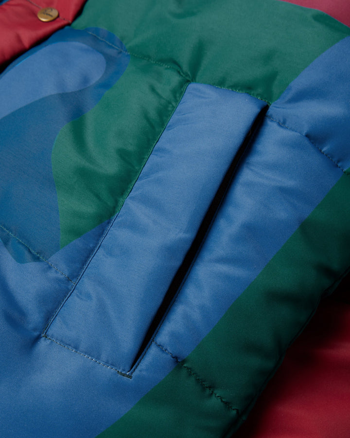 By Parra Protect the sun reversible puffer jacket - Brown