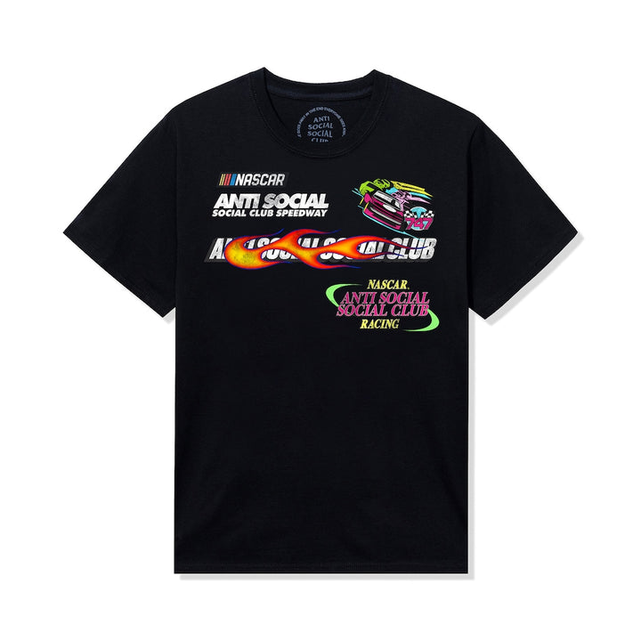 Anti Social Social Club x Nascar Daytona Tee - Black