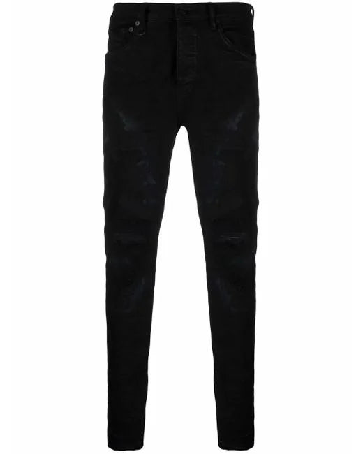 Purple Skinny Hotfix Logo - Black