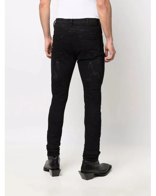 Purple Skinny Hotfix Logo - Black