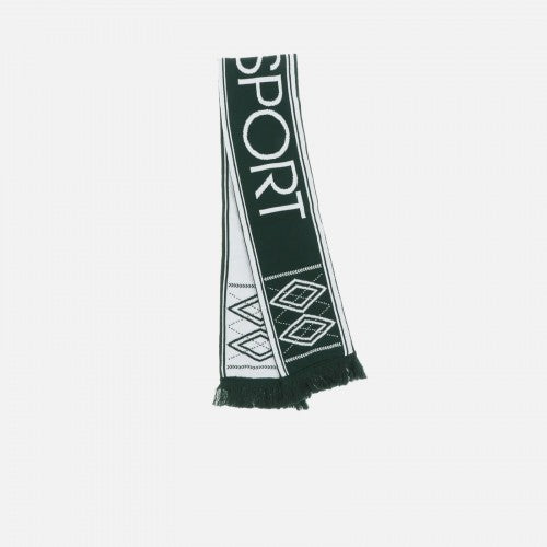 Rassvet Men Knit Sport Scarf - Dark Green