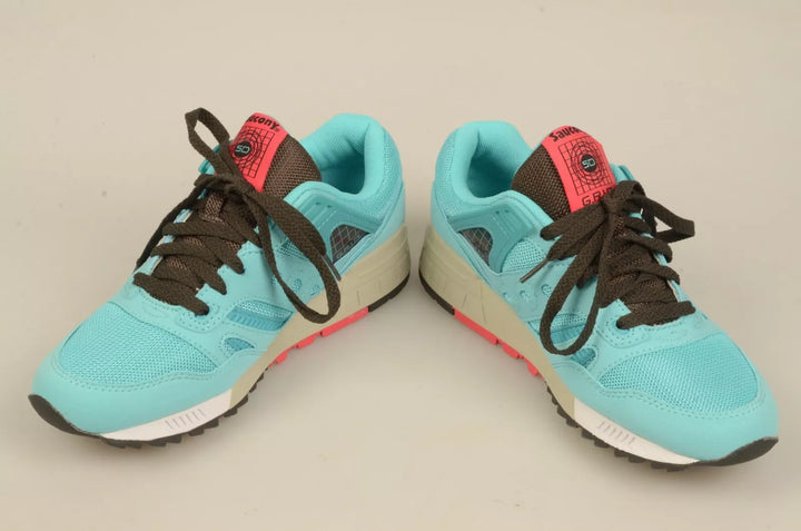 Saucony GRID SD2015 S70217-12 Teal White Red  Mens Sneakers