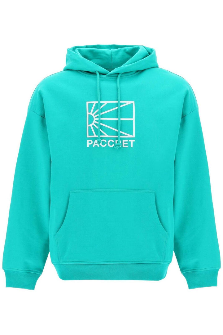 Rassvet Men Knit Big Logo Hoodie - Green