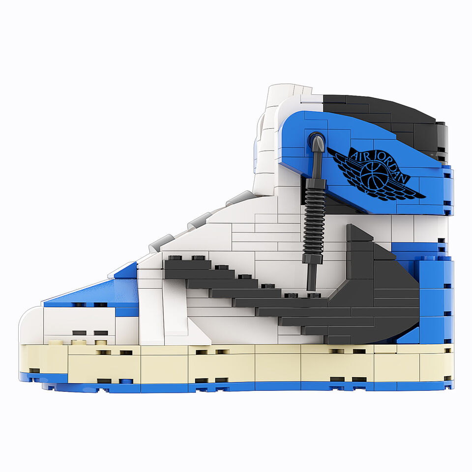 KICKSMINI TRAVIS SCOTT X FRAGMENT AJ1 HIGH Sneaker Bricks