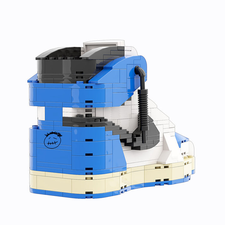 KICKSMINI TRAVIS SCOTT X FRAGMENT AJ1 HIGH Sneaker Bricks