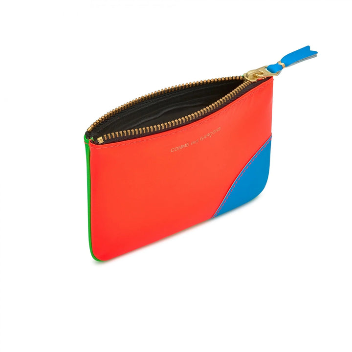 Comme Des Garcons Wallet Super Fluo - Orange/Green - SA8100SF