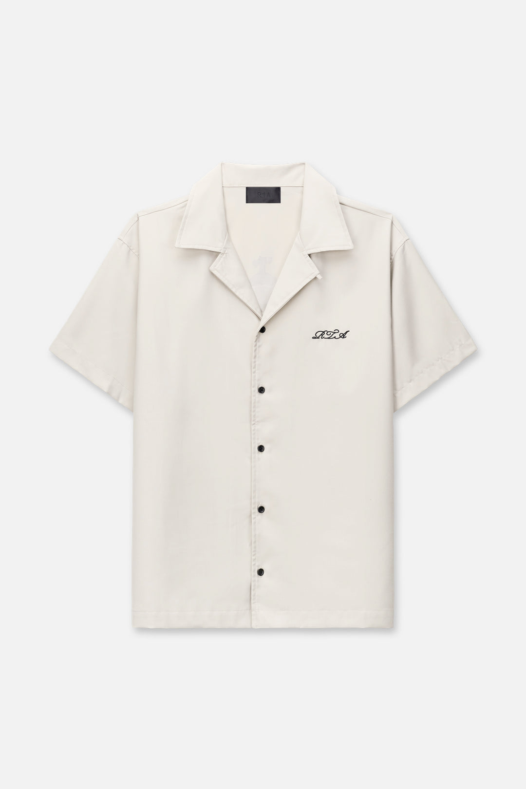 RTA Nathan Oversized Shirt - Beige Poppy