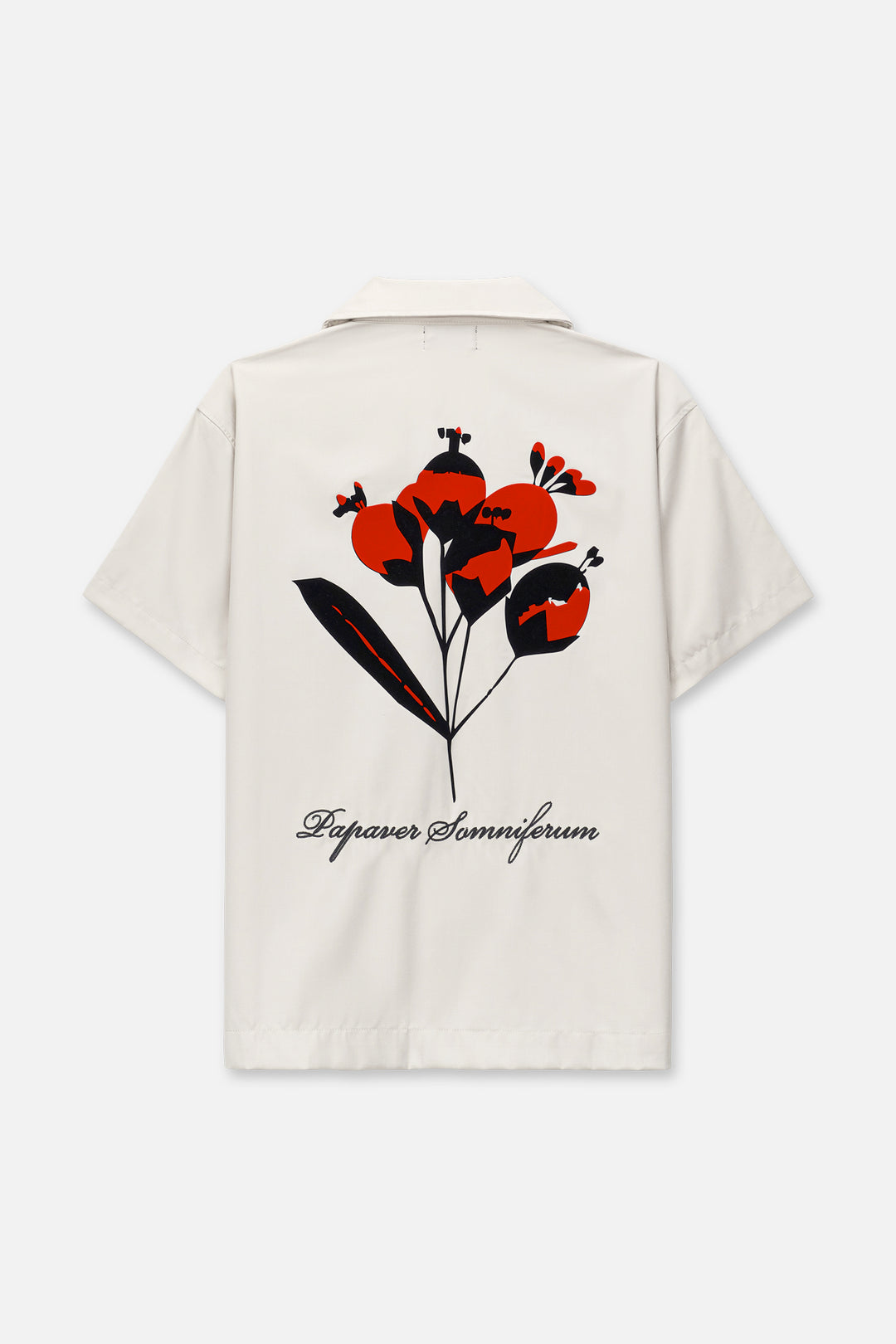 RTA Nathan Oversized Shirt - Beige Poppy