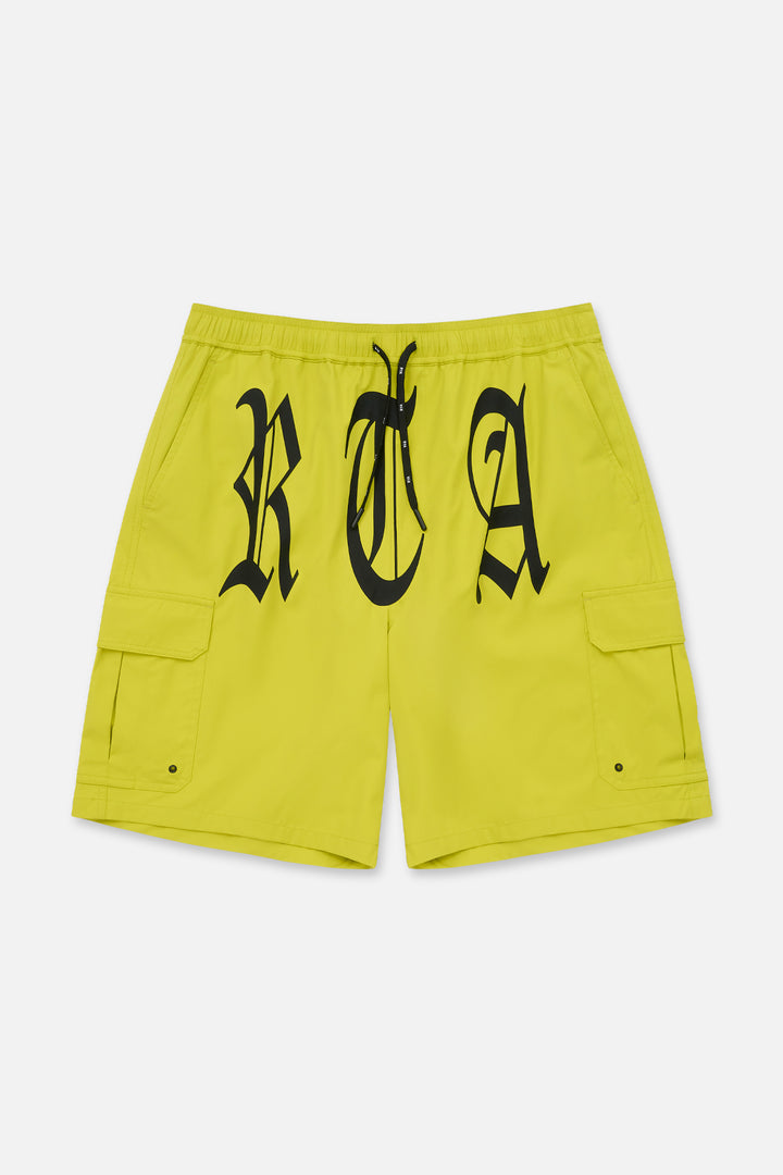 RTA Miguel Swim Trunk - Citron Old English