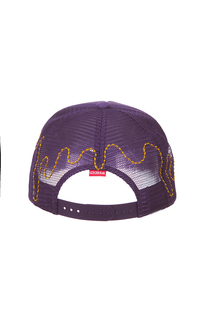ICECREAM flavor trucker hat - prism violet