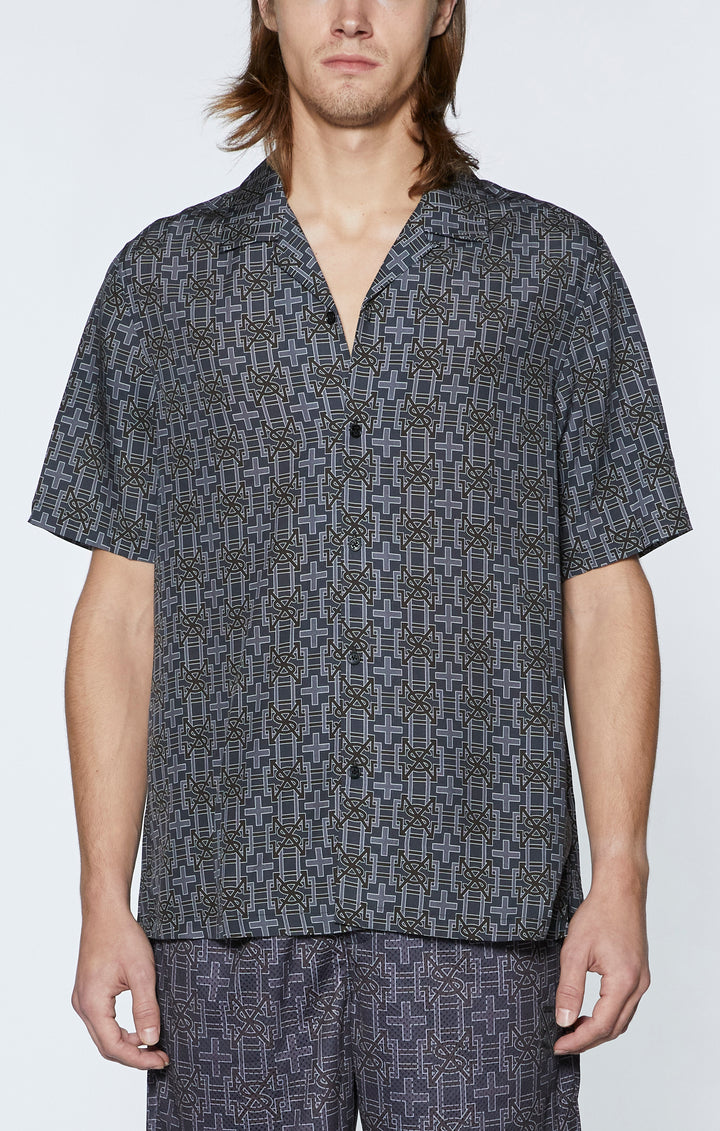 KSUBI plus resort ss shirt - navy
