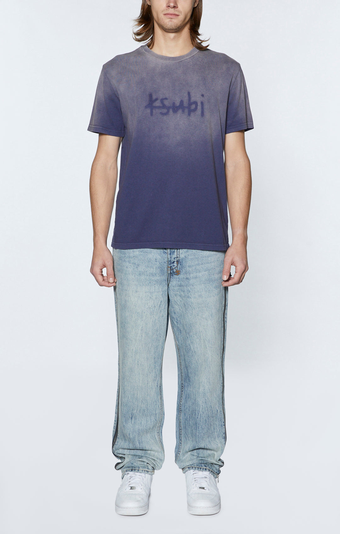 KSUBI heritage kash iced neptune ss tee - blue