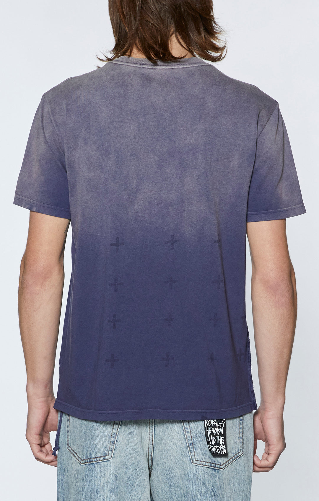 KSUBI heritage kash iced neptune ss tee - blue