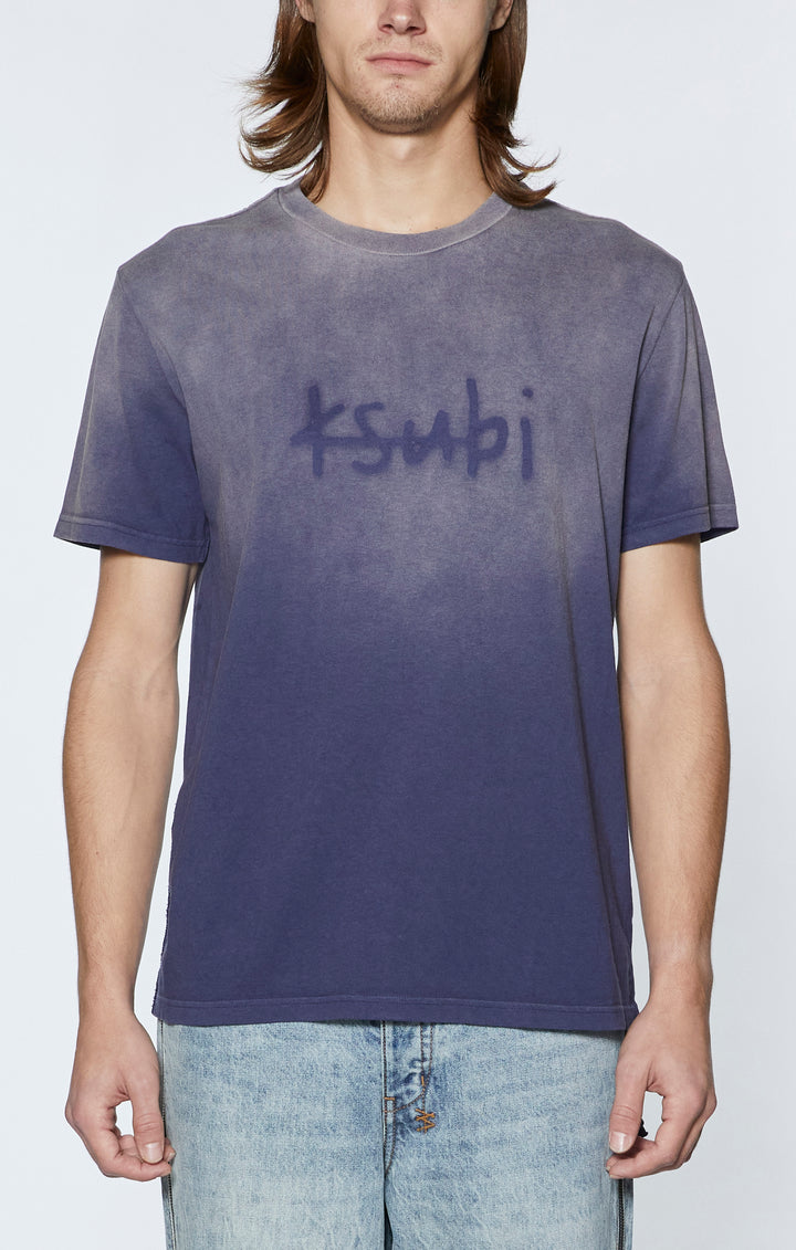 KSUBI heritage kash iced neptune ss tee - blue