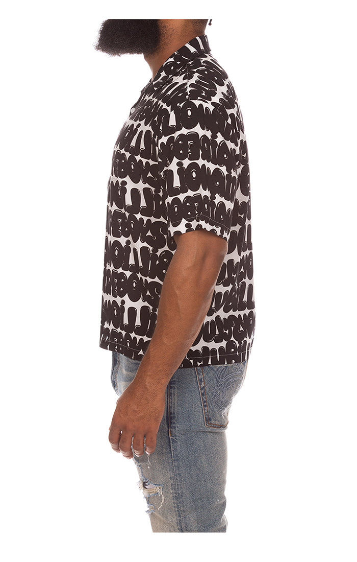 Billionaire Boys Club bb billi ss woven - white