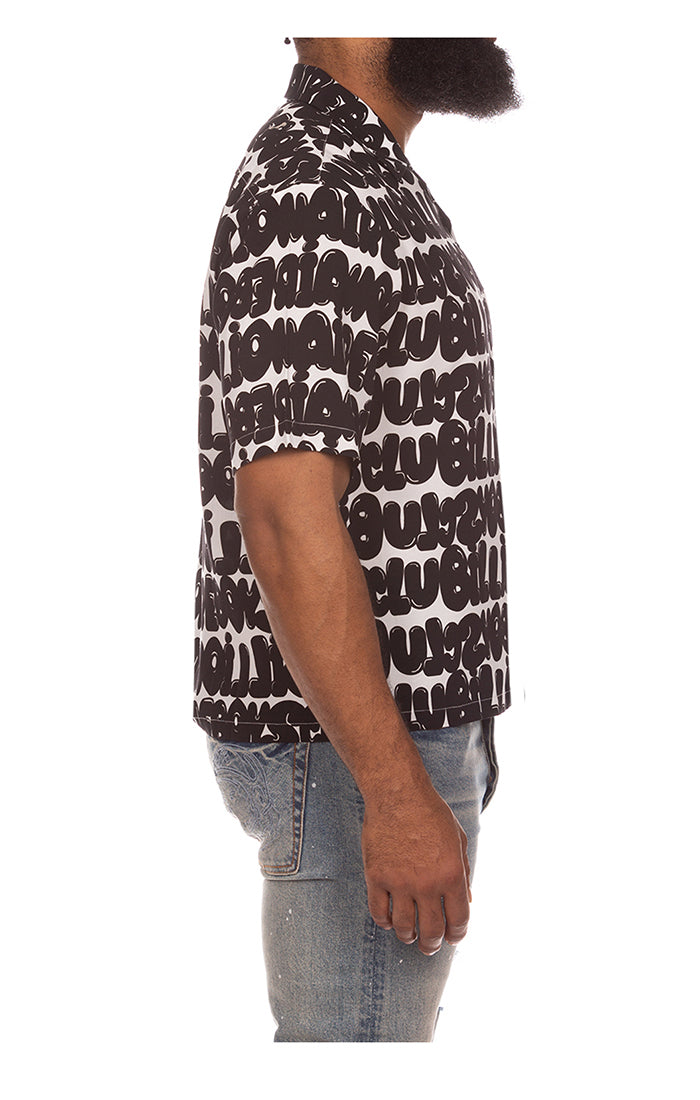 Billionaire Boys Club bb billi ss woven - white