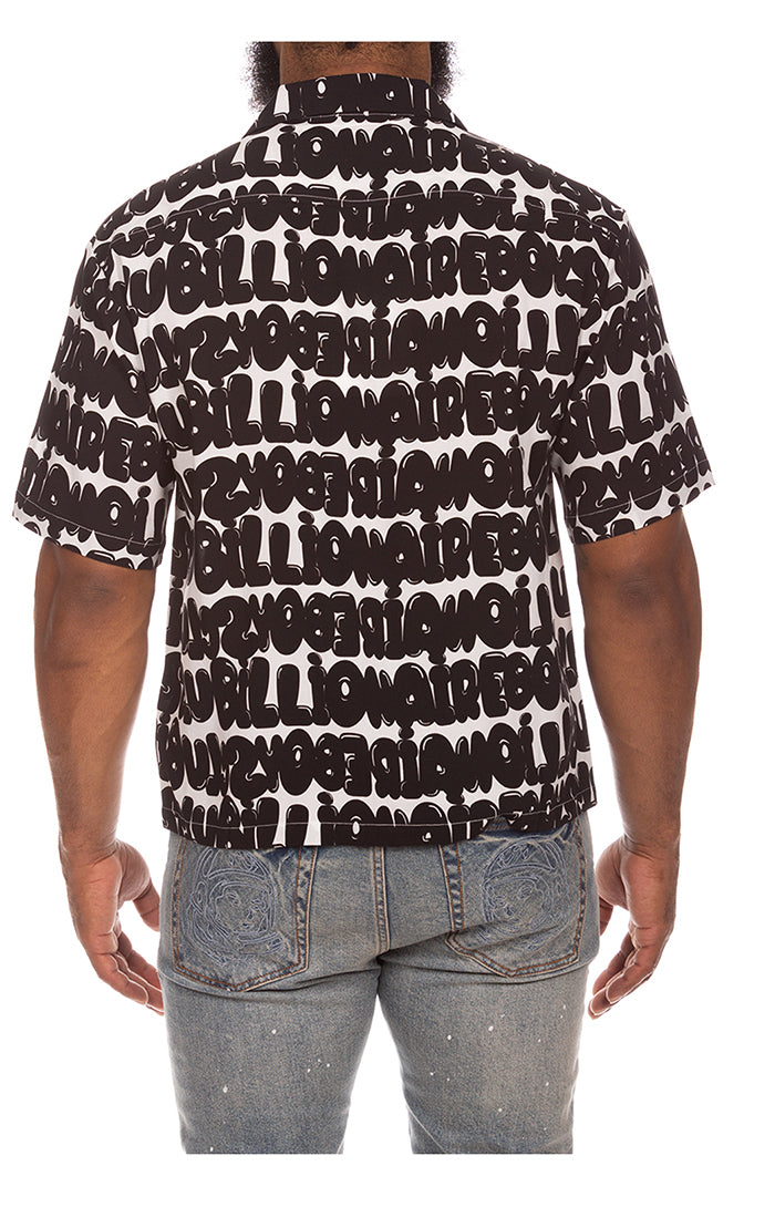 Billionaire Boys Club bb billi ss woven - white