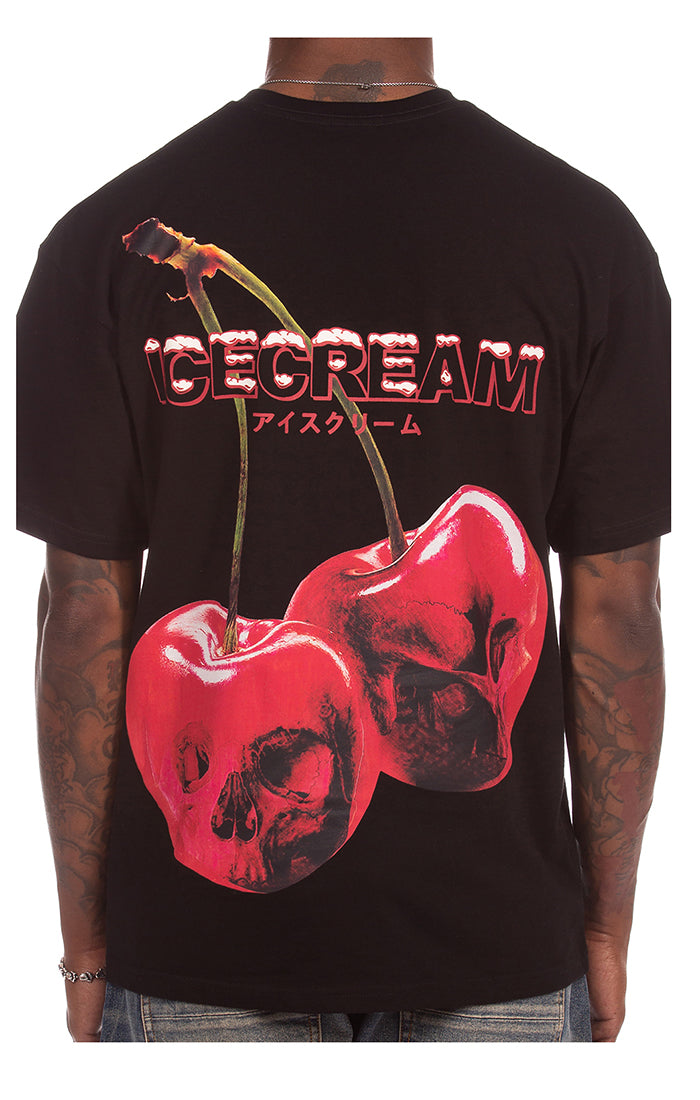ICECREAM nyquil ss tee - black