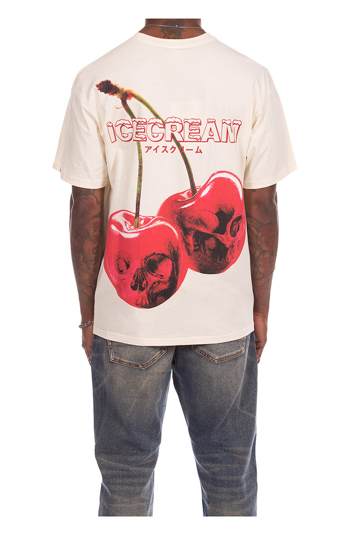 ICECREAM nyquil ss tee - antique white