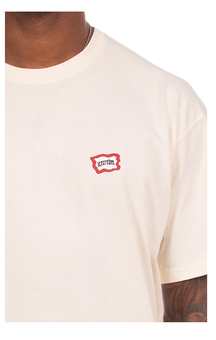 ICECREAM nyquil ss tee - antique white