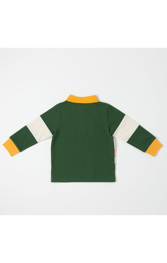 Billionaire Boys Club For Children bb kauboi ls polo - greener pastures