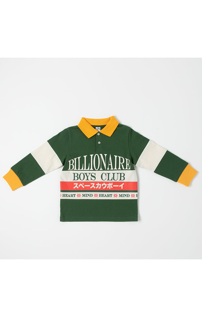 Billionaire Boys Club For Children bb kauboi ls polo - greener pastures