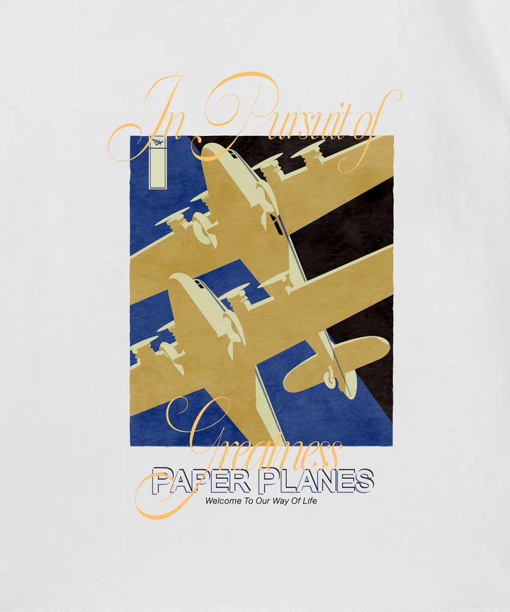 Paper Planes Classic Planes Tee - White