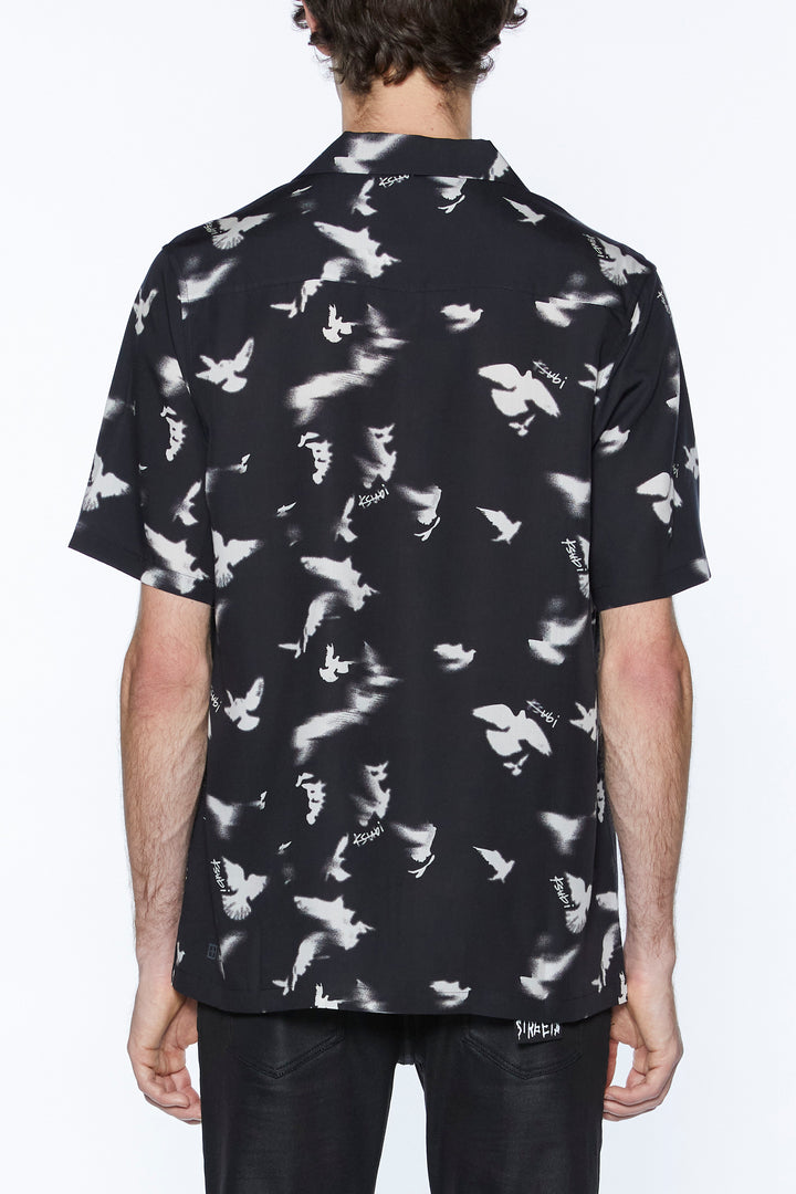 KSUBI flight resort ss shirt - black