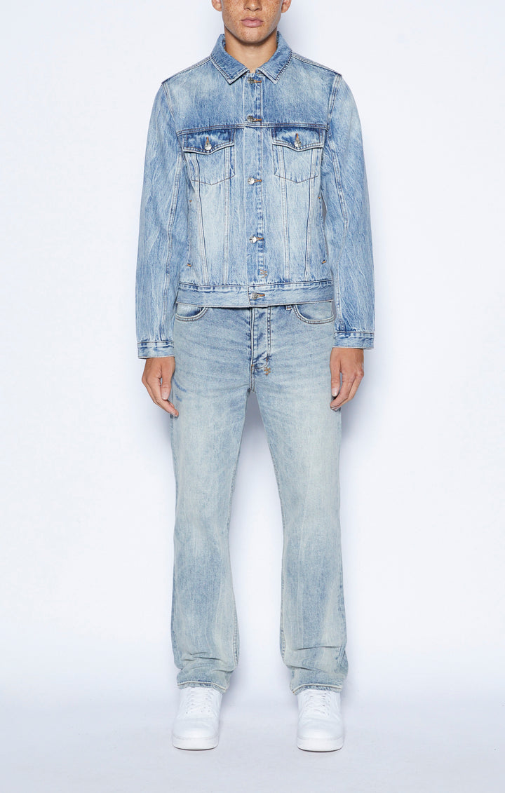 KSUBI classic jacket stairway - denim
